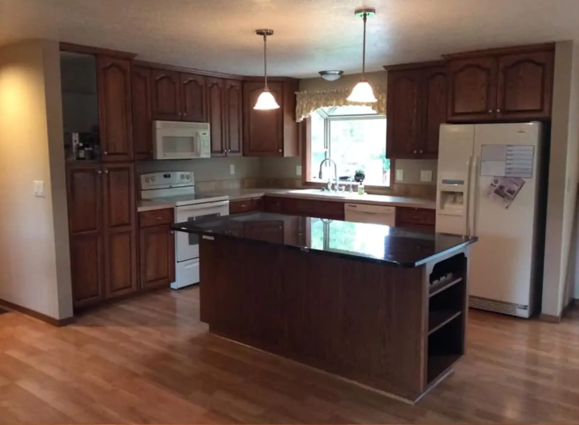 Kitchen Counter Project before